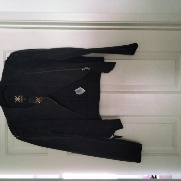 Black Jean jacket - Picture 1 of 2